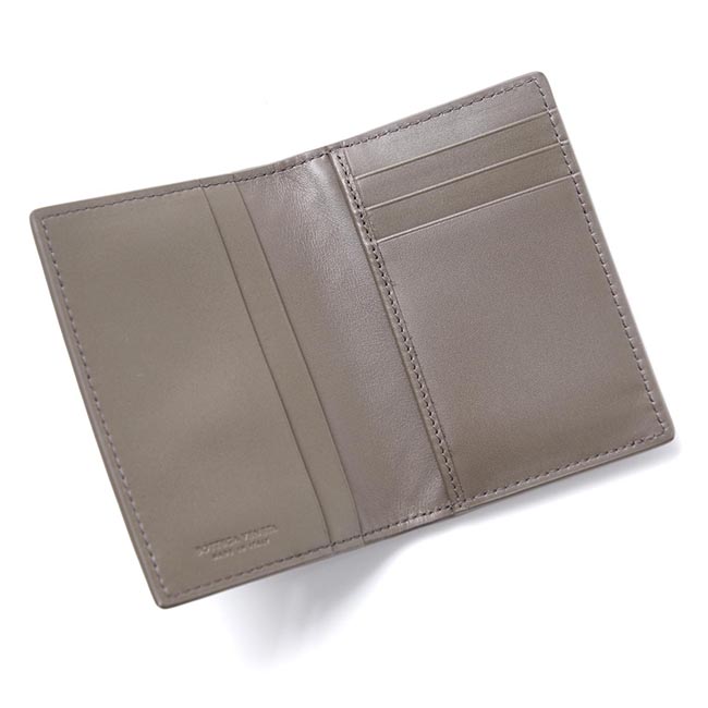 ボッテガヴェネタ BOTTEGA VENETA カードケース 名刺入れ VN スティール ブラウン系 120701 v4651 2905 メンズ＆レディース