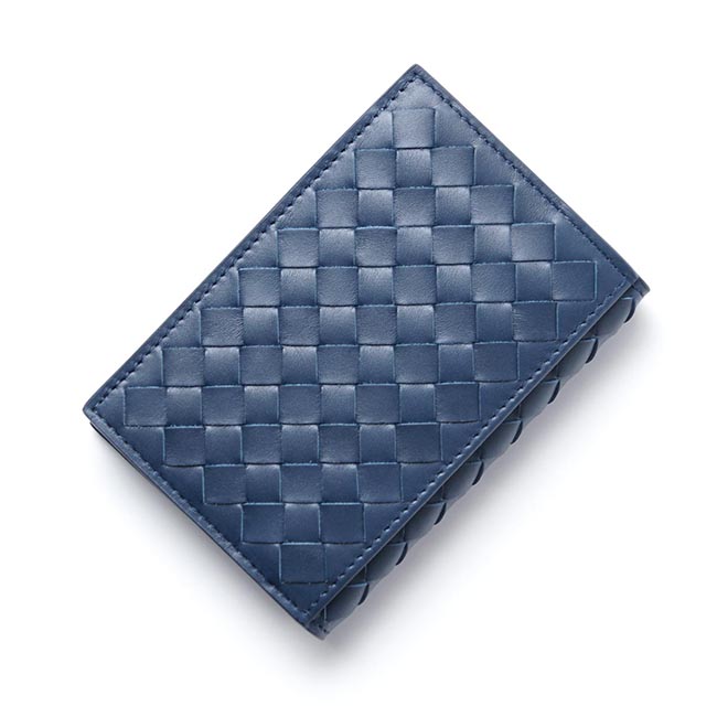 ボッテガヴェネタ BOTTEGA VENETA カードケース 名刺入れ VN パシフィック ブルー系 120701 v4651 4111 メンズ&レディース