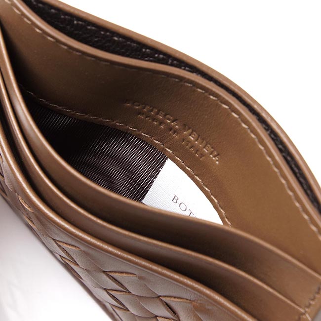 ボッテガヴェネタ BOTTEGA VENETA カードケース VN ニューシガー ブラウン系 162150 v4651 2314 メンズ＆レディース
