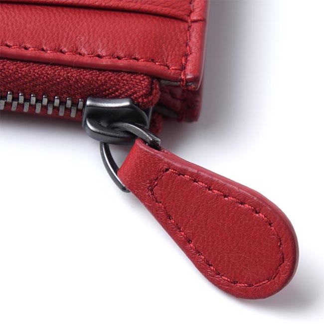ボッテガヴェネタ BOTTEGA VENETA カードケース NAPPA チャイナレッド レッド系 367004 v001n 6417 メンズ&レディース