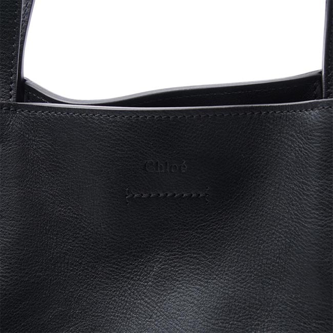 クロエ Chloe トートバッグ MILO マイロ LEATHER BLACK ブラック系 3s1271 heq 001 レディース