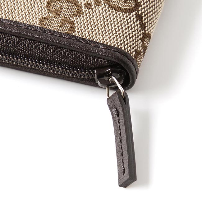 グッチ GUCCI コインケース GG CANVAS ベージュ×エボニー ブラウン系 115255 fafxg 9643 レディース