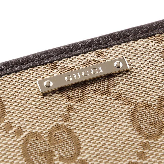 グッチ GUCCI コインケース GG CANVAS ベージュ×エボニー ブラウン系 115255 fafxg 9643 レディース