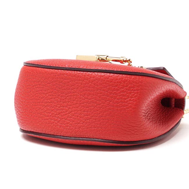 クロエ Chloe ショルダーバッグ DREW ドリュー LEATHER PLAID RED レッド系 3s1038 944 b5m レディース