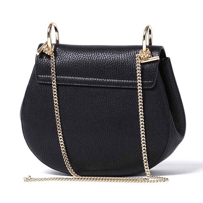 クロエ Chloe ショルダーバッグ DREW ドリュー LEATHER BLACK ブラック系 3s1031 944 001 レディース