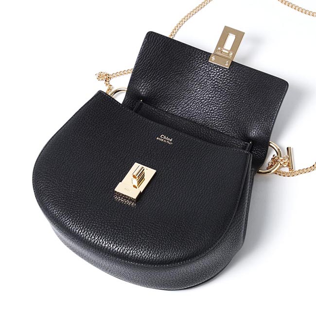 クロエ Chloe ショルダーバッグ DREW ドリュー LEATHER BLACK ブラック系 3s1031 944 001 レディース