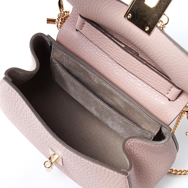 クロエ Chloe ショルダーバッグ DREW ドリュー LEATHER CEMENT PINK ピンク系 3s1038 944 b59 レディース