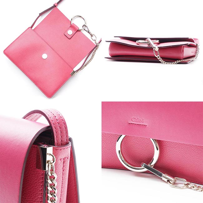 クロエ Chloe ショルダーバッグ FAYE フェイ LEATHER DREAMY PINK ピンク系 3s1127 h8j bhz レディース