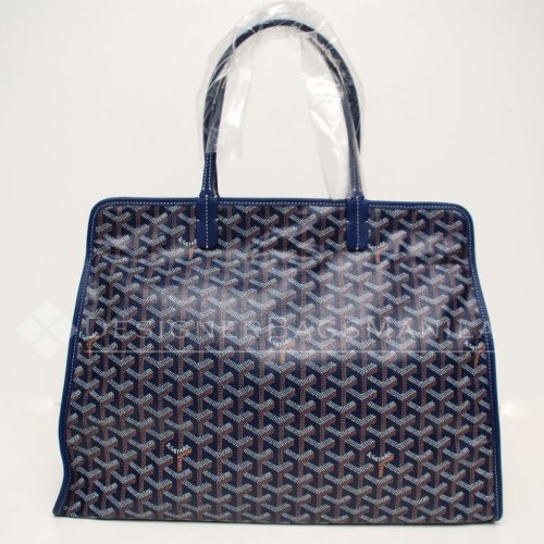 GOYARD トートバッグ ゴヤール 紺 人気が高い az0QRe 