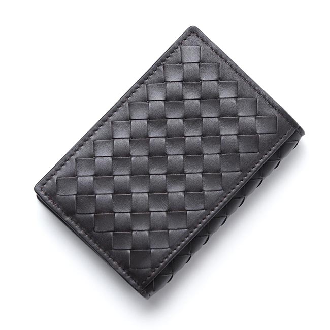 ボッテガヴェネタ BOTTEGA VENETA カードケース 名刺入れ VN エスプレッソ ブラウン系 120701 v4651 2006 メンズ＆レディース