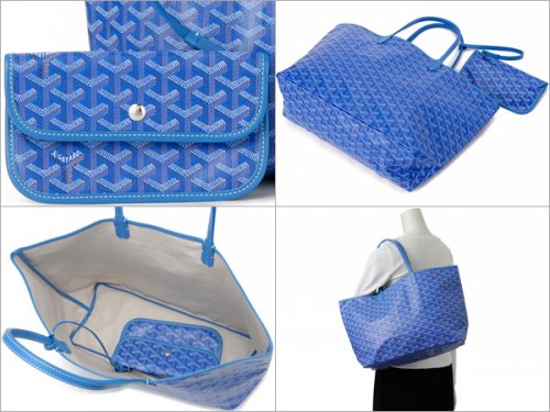 ゴヤール ブルーPM/ゴヤールトートバッグ GOYARD サンルイ 高品質 人気バッグ☆サンルイ geya50023