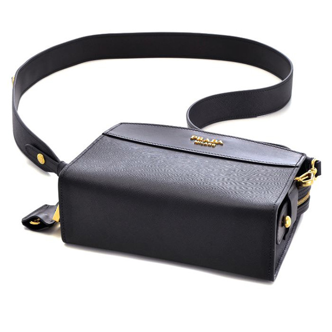 プラダ PRADA 2017年春夏新作 型押しカーフスキン ショルダーバッグ 1BH043 2EVU 002