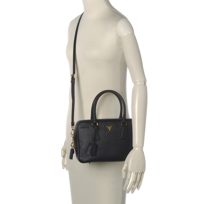 プラダ PRADA 型押しカーフスキン 2WAYハンドバッグ 1BB113 NZV 002