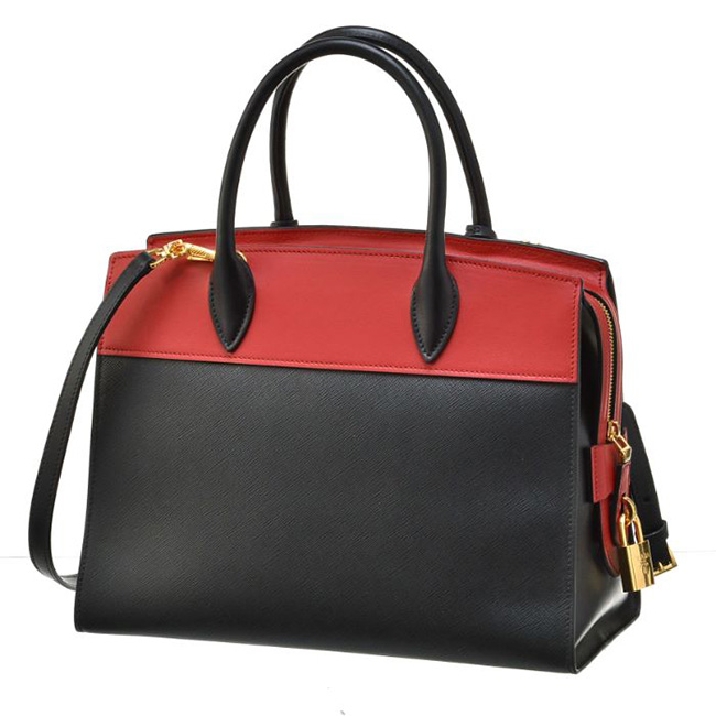 プラダ PRADA 型押しカーフスキン 2WAYハンドバッグ 1BA047 2EVU D9A