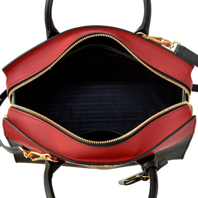 プラダ PRADA 型押しカーフスキン 2WAYハンドバッグ 1BA047 2EVU D9A