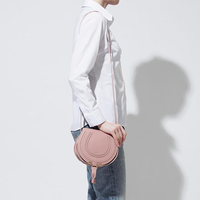 クロエ Chloe ショルダーバッグ MARCIE マーシー LEATHER ANEMONE PINK ピンク系 3p0580 161 45m レディース