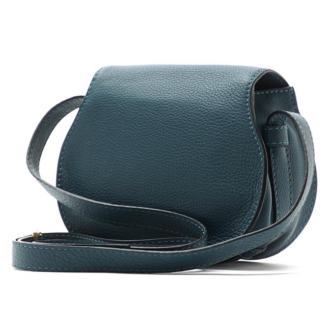 クロエ Chloe ショルダーバッグ MARCIE/マーシー LEATHER STEEL BLUE ブルー系 3p0580 161 bf4 レディース