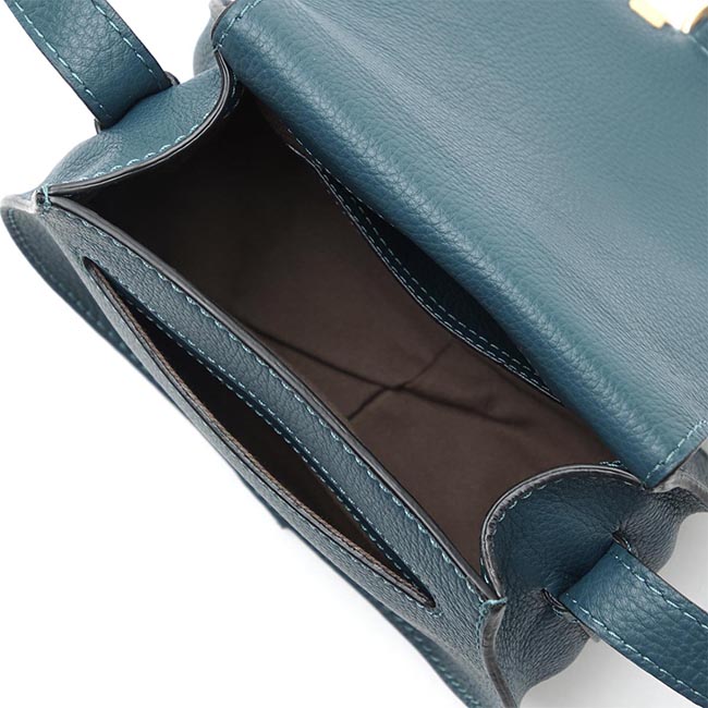 クロエ Chloe ショルダーバッグ MARCIE/マーシー LEATHER STEEL BLUE ブルー系 3p0580 161 bf4 レディース