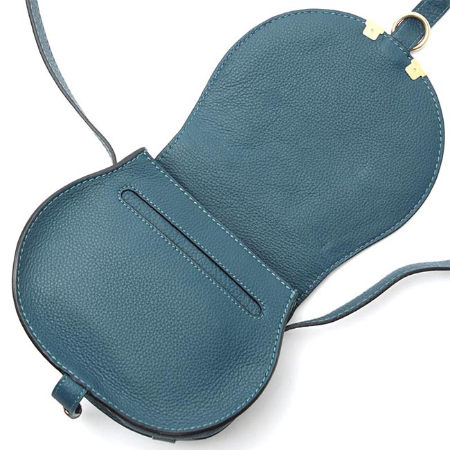クロエ Chloe ショルダーバッグ MARCIE/マーシー LEATHER STEEL BLUE ブルー系 3p0580 161 bf4 レディース