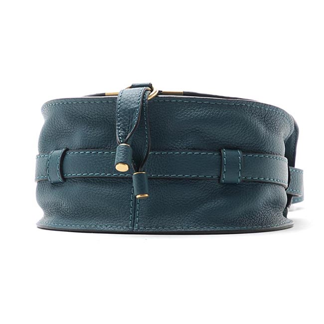 クロエ Chloe ショルダーバッグ MARCIE/マーシー LEATHER STEEL BLUE ブルー系 3p0580 161 bf4 レディース