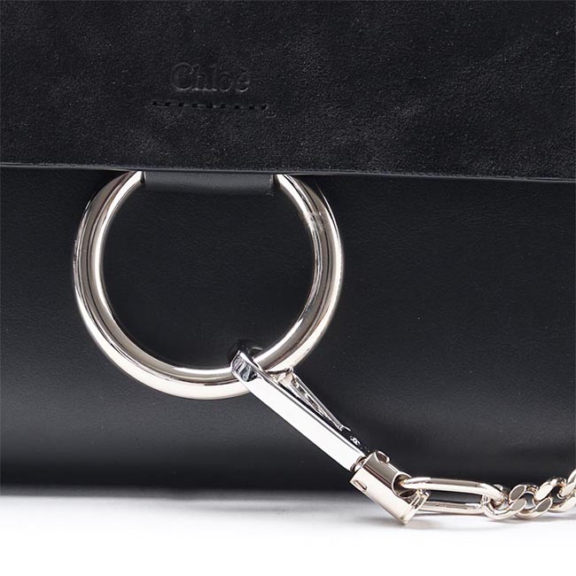 クロエ Chloe クラッチバッグ FAYE フェイ LEATHER BLACK ブラック系 3s1228 h2o 001 レディース