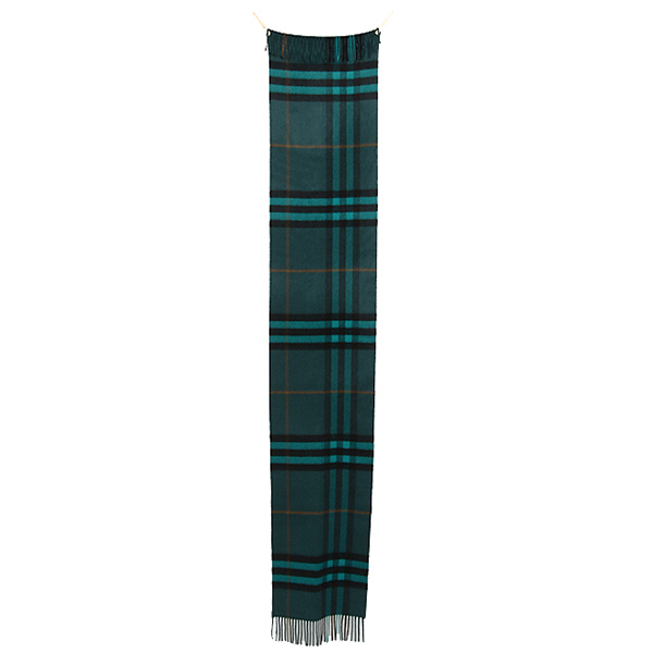バーバリー&nbsp; マフラー BURBERRY 3978255 B4252 CLASSIC CASHMERE カシミア100％ 30×168cm DARK TEAL