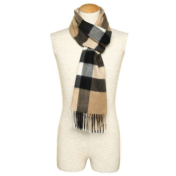 バーバリーマフラー  BURBERRY 3766775 2310C BIG CASHMERE カシミア100% 36×200cm CAMEL