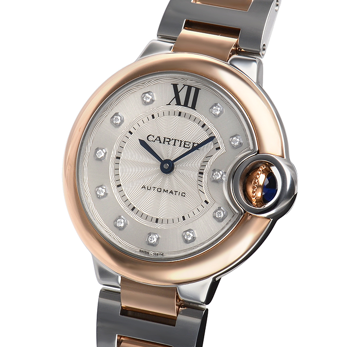 カルティエ  バロンブルー ３３ｍｍ W3BB0006