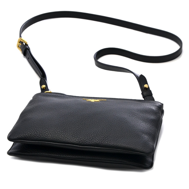 プラダ PRADA 2017年春夏新作 カーフスキン ショルダーバッグ 1BH046 2BBE 002