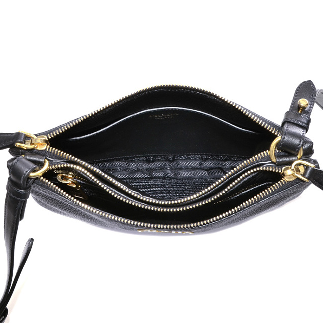 プラダ PRADA 2017年春夏新作 カーフスキン ショルダーバッグ 1BH046 2BBE 002