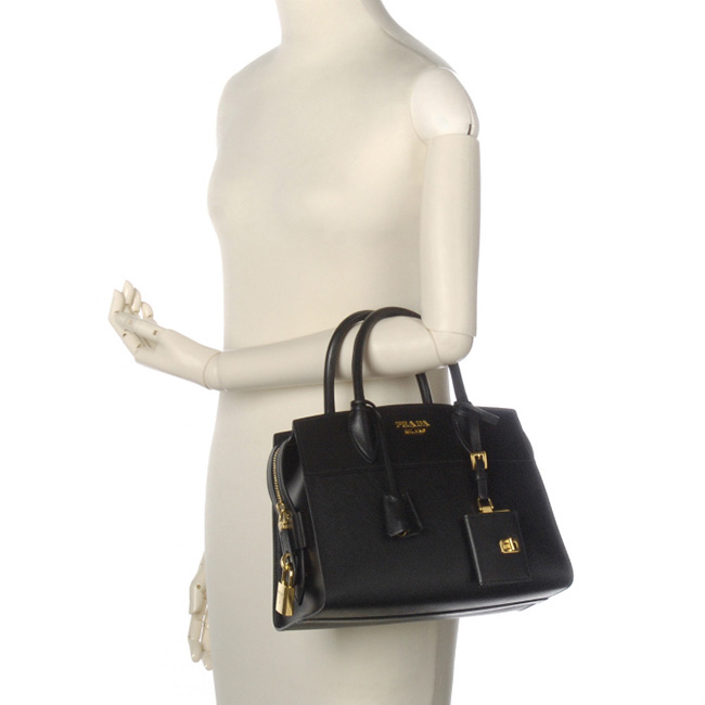 プラダ PRADA 型押しカーフスキン 2WAYハンドバッグ 1BA045 2EVU 002