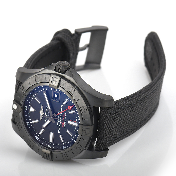 ブライトリング アベンジャーII GMT ブラックスチール M329B04MMA