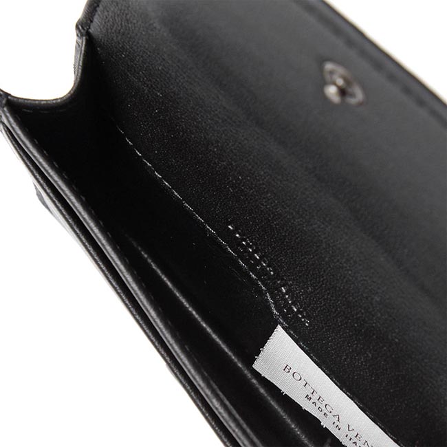 ボッテガヴェネタ BOTTEGA VENETA カードケース NAPPA ネロ ブラック系 133945 v001u 10 6s メンズ&レディース