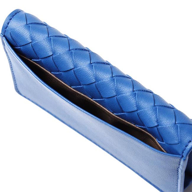 ボッテガヴェネタ BOTTEGA VENETA カードケース 名刺入れ NAPPA ブルエット ブルー系 133945 v001u 4315 メンズ＆レディース
