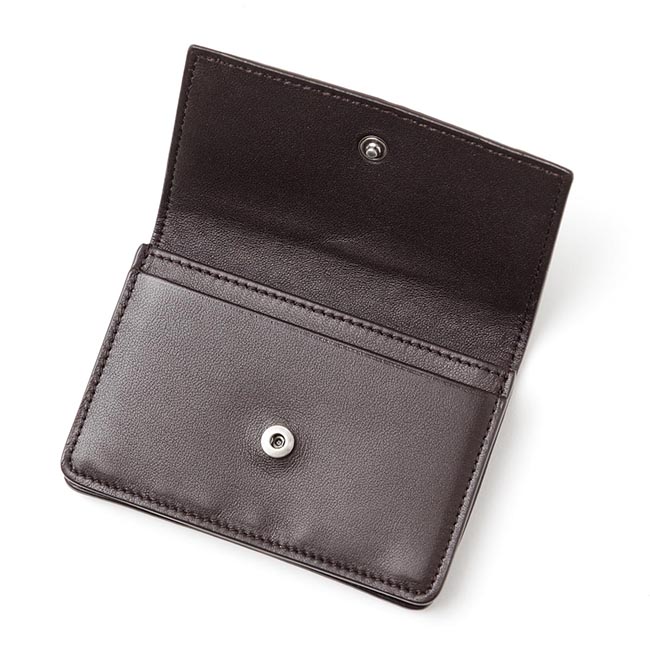 ボッテガヴェネタ BOTTEGA VENETA カードケース NAPPA エスプレッソ ブラウン系 133945 v001u 2006 メンズ&レディース
