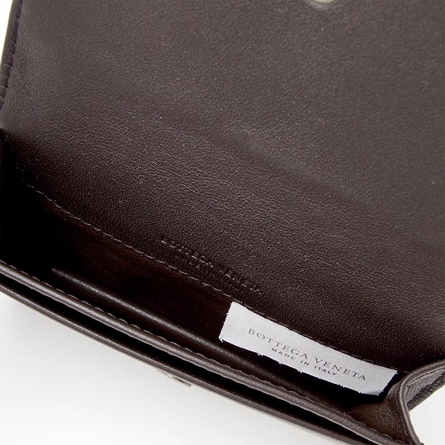 ボッテガヴェネタ BOTTEGA VENETA カードケース NAPPA エスプレッソ ブラウン系 133945 v001u 2006 メンズ&レディース