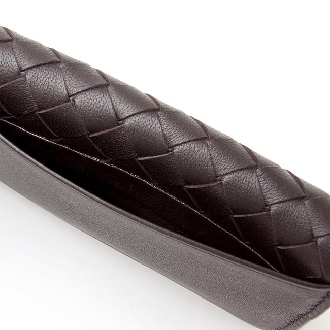 ボッテガヴェネタ BOTTEGA VENETA カードケース NAPPA エスプレッソ ブラウン系 133945 v001u 2006 メンズ＆レディース