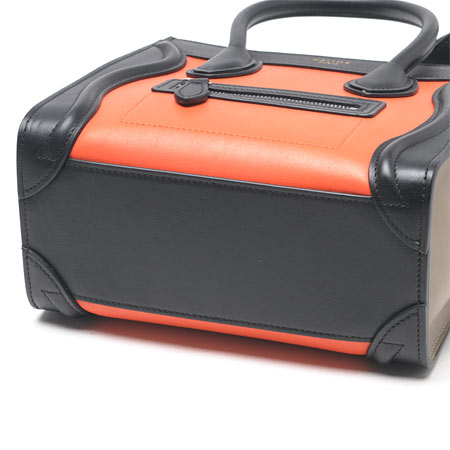 セリーヌハンドバッグ(2WAY仕様)/LUGGAGE/ラゲージ ナノショッパー レディース16824 3ush 20bq