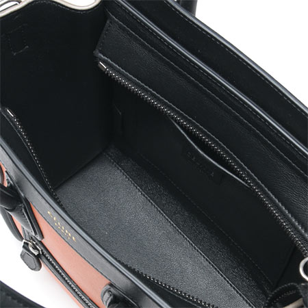 セリーヌハンドバッグ(2WAY仕様)/LUGGAGE/ラゲージ ナノショッパー レディース16824 3ush 20bq