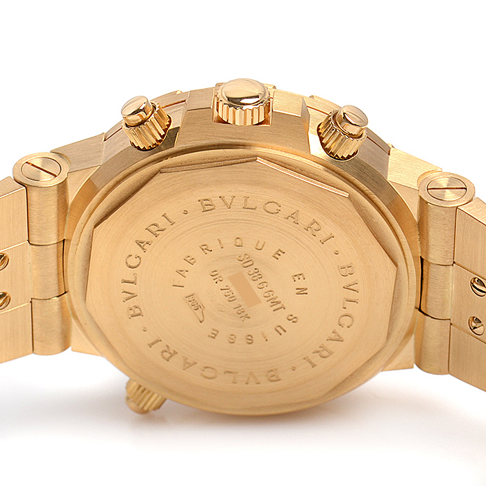 ブルガリ スクーバ ＧＭＴ SD38GGD GMT