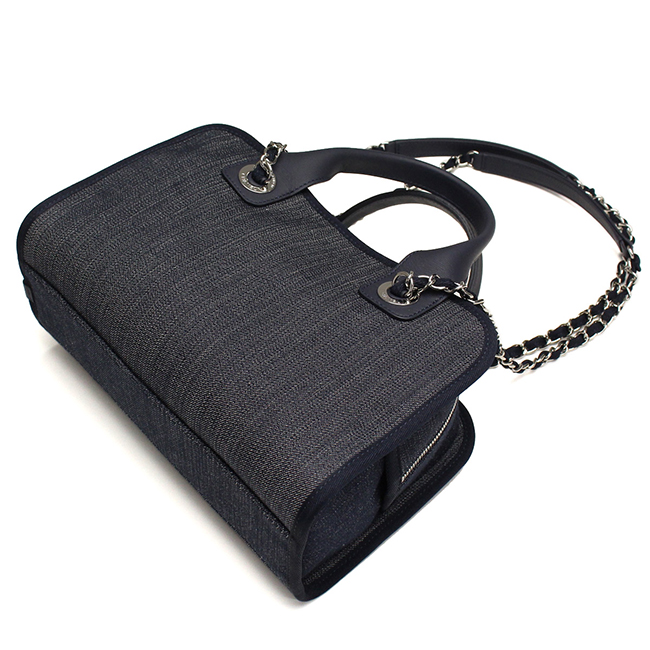 シャネル (CHANEL) ハンドバッグ A92749 デニムインディゴブルー レディース A92749