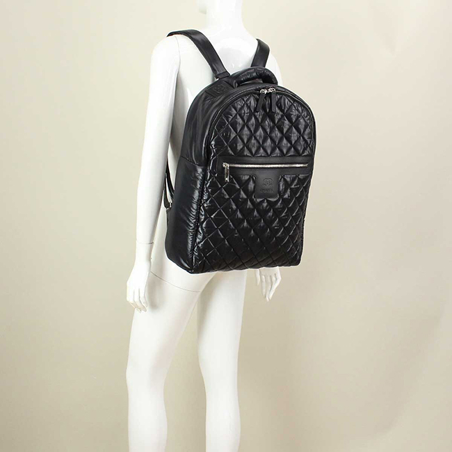 シャネル (CHANEL) コココクーンリュック ブラック レディース  A92886