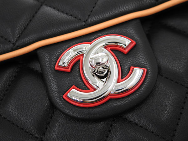 シャネル チェーンショルダーバッグ マトラッセ30 2017クルーズコレクション Wチェーン ラムスキン A93728 CHANEL 新作 マルチカラー 