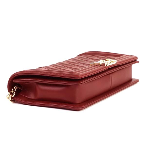 シャネル CHANEL ショルダーバッグ boy chanel A93199 W.RED