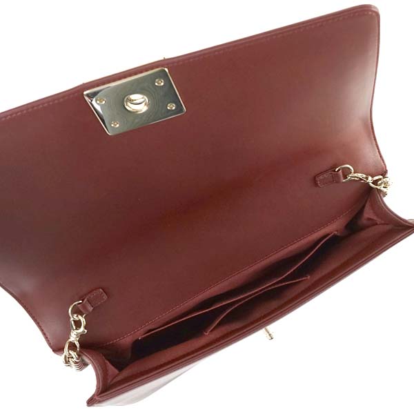 シャネル CHANEL ショルダーバッグ boy chanel A93199 W.RED