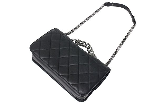CHANEL（シャネル）　マトラッセ　チェーンショルダーバッグ『FLAP BAG』（NOIR/ブラック）A66434Y10949-NOIR