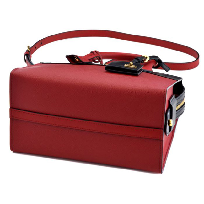 プラダ PRADA 型押しカーフスキン 2WAYハンドバッグ 1BA045 2EVU C9F