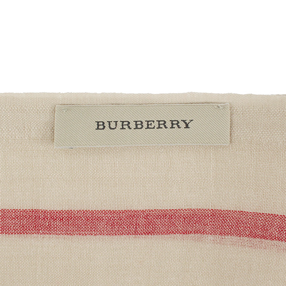 バーバリー  BURBERRY シルク混ストール ベージュ チェック MU GAUZE GIANT CHK 3962863AALKT 2501B STONE CHECK 