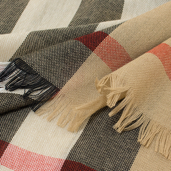 バーバリー  BURBERRY ストール カシミア混ストール キャメルチェック TONAL LTW CK 4004196 S:AARVP 2310B CAMEL