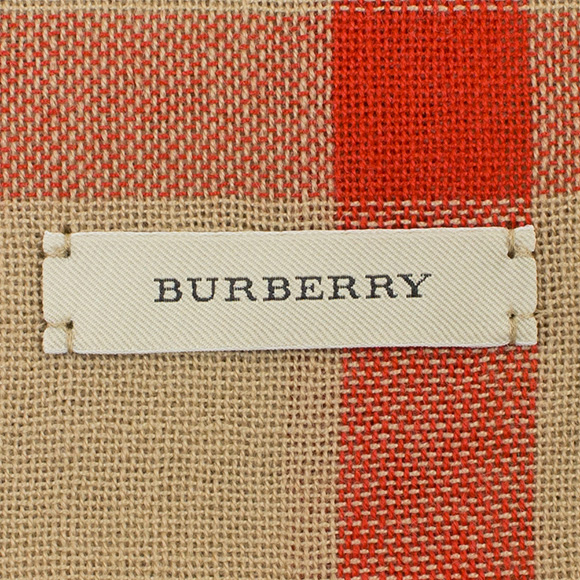バーバリー  BURBERRY ストール カシミア混ストール キャメルチェック TONAL LTW CK 4004196 S:AARVP 2310B CAMEL